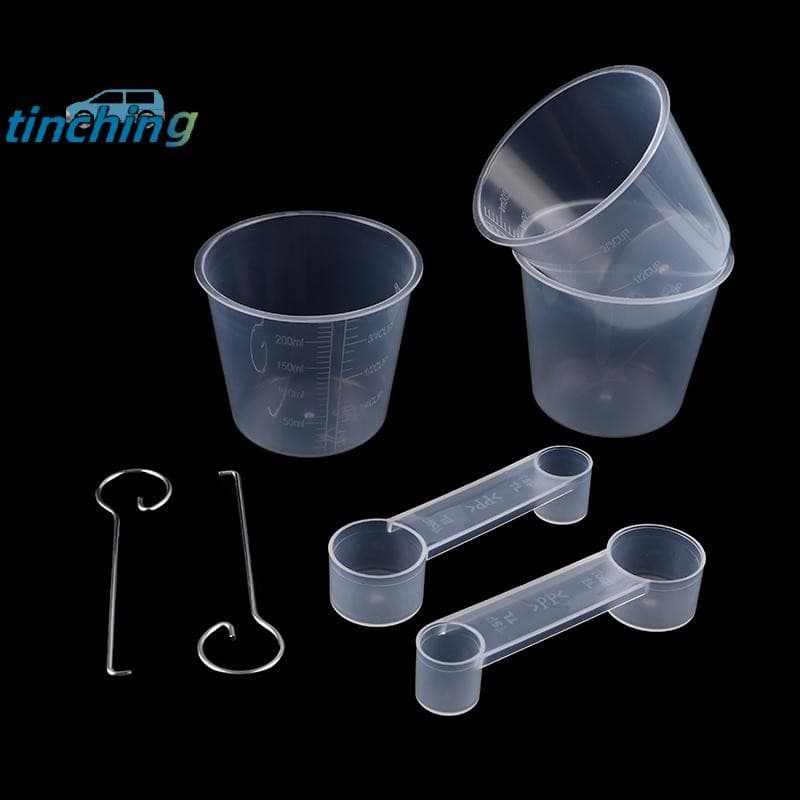 [Tinchigh] 1 Conjunto De Peças Para Máquina De Fazer Pão 200ML Copo Medidor Colher Kit Ferramenta De Remoção Novo