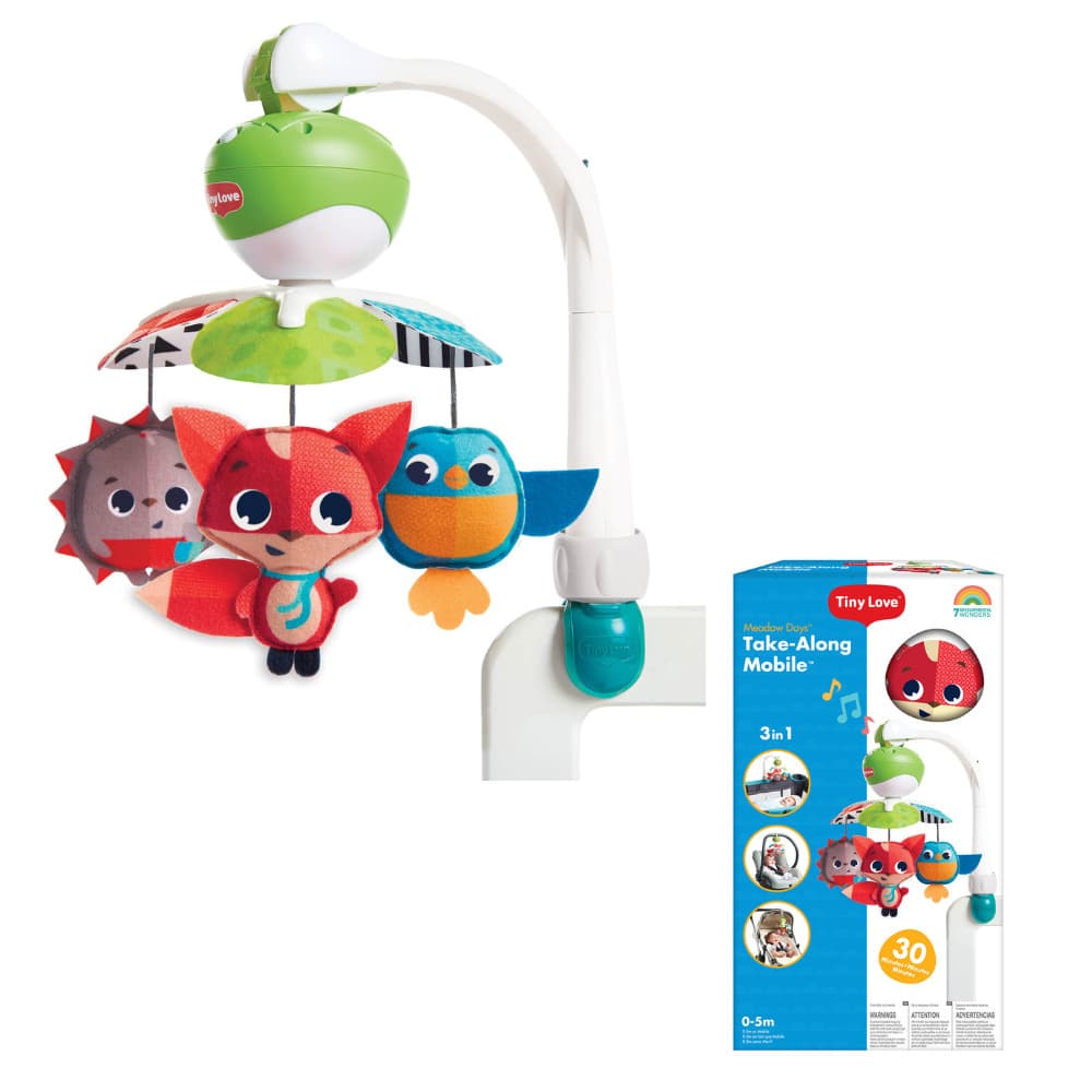 Móbile Bebê Tiny Love Take Along Musical Berço/Carrinho 0m+