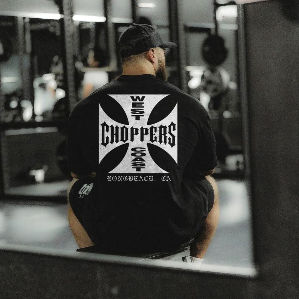 Camiseta Oversized Camiseta West Coast Choppers Paul Walker 100% Algodão Top Oferta Loja  Cosme Shop