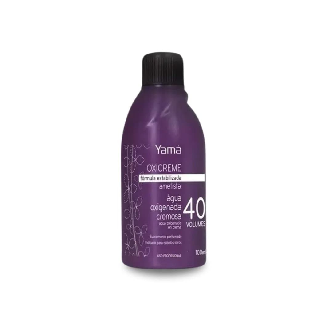 Água Oxigenada Yamá 100ml Creme Profissional Ametista 40 Vol