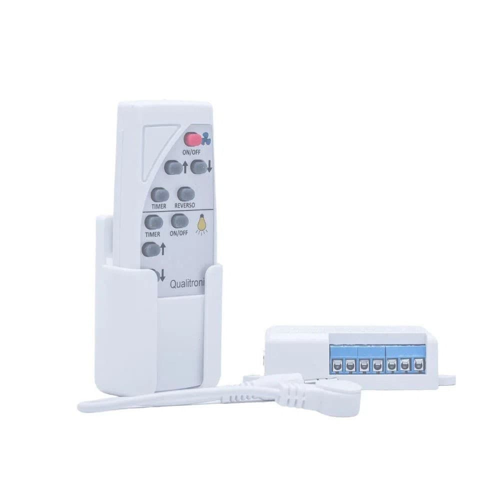 Controle Remoto Para Ventilador de Teto e Lâmpada Qualitronix