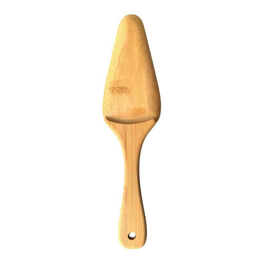 Espátula de Bambu Natural para Bolo - Mozcada
