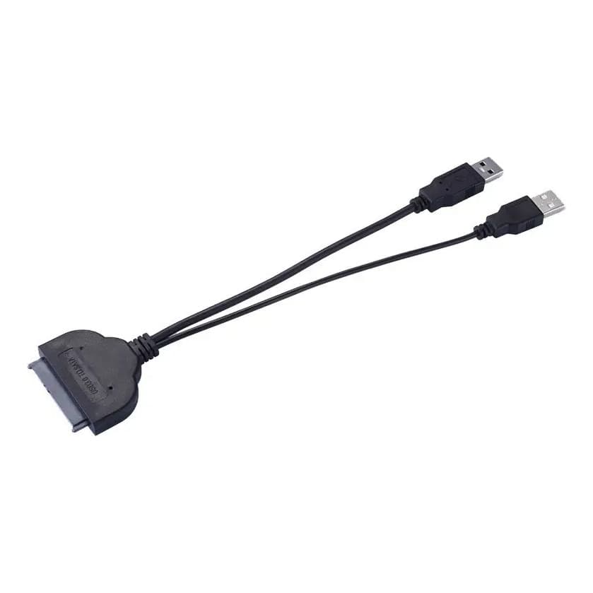 Cabo Conversor Adaptador HD SSD 2.5 Sata para USB 2.0 Notebook PC Leitor Externo conecta usb