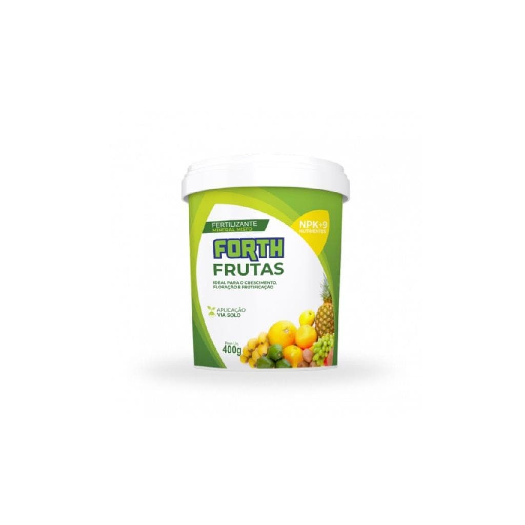 Fertilizante Adubo Forth Frutas 400 Gramas - Balde