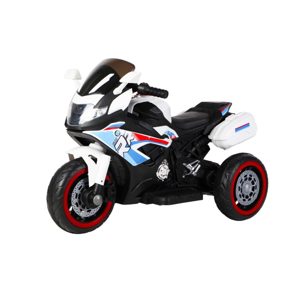 Moto Elétrica Esportiva  - Branca - Mini Moto Infantil