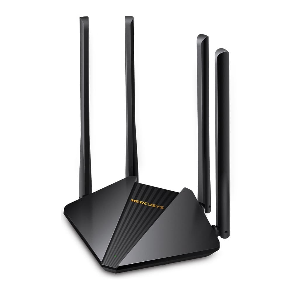 Roteador Mercusys Wi-Fi 5 Gigabit Dual Band AC1200 4 Antenas