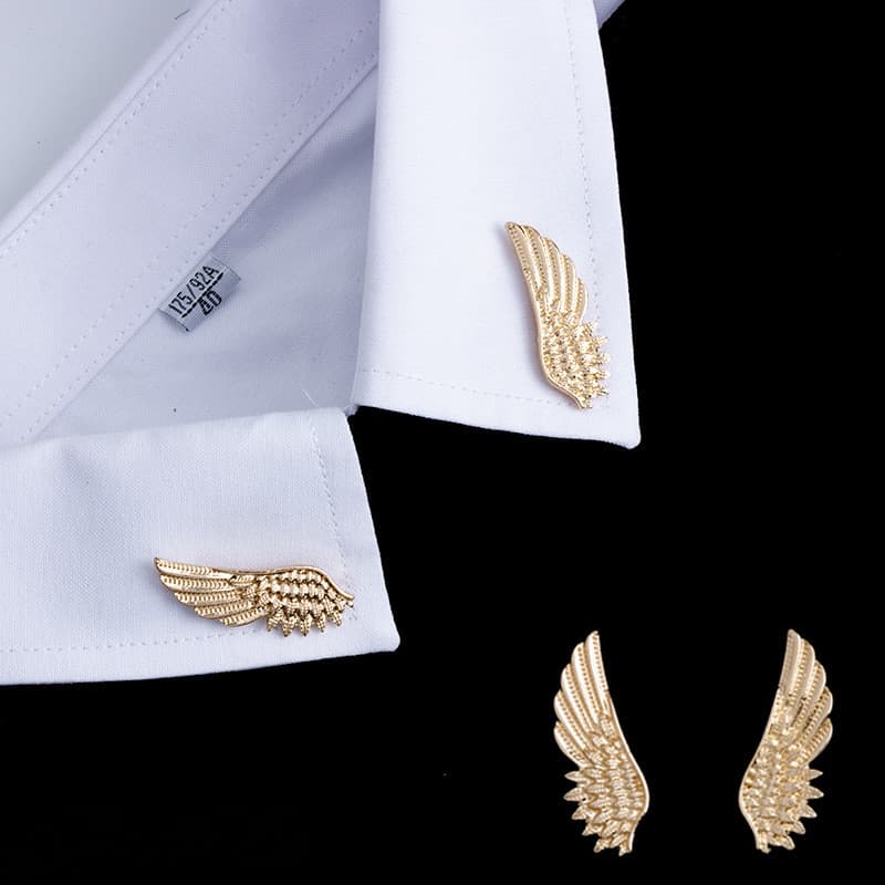 Moda Asas Jóias Broche Colar Pino Crachá Acessórios De