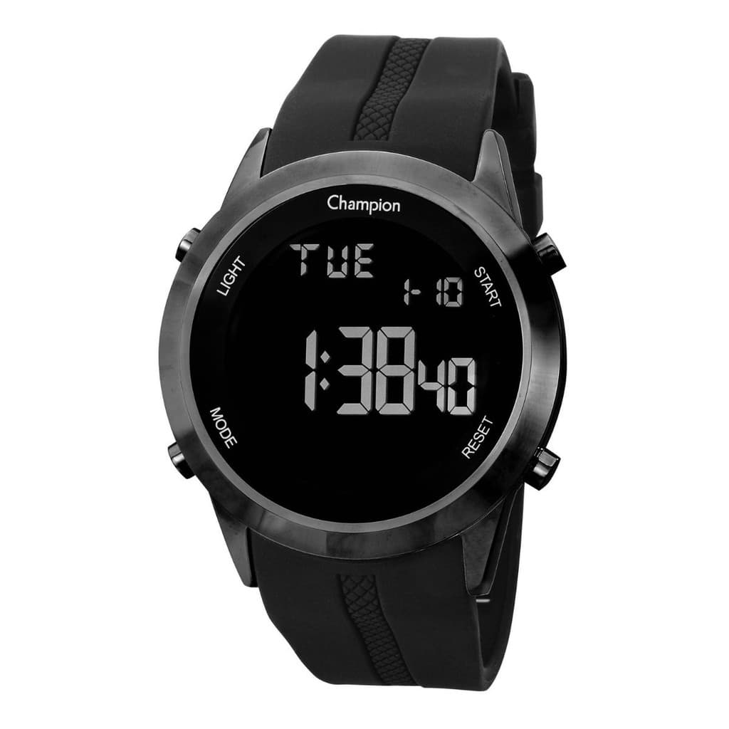 Relogio Masculino Digital Masculino Digital Preto Esportivo Silicone CH40259D Original Digital