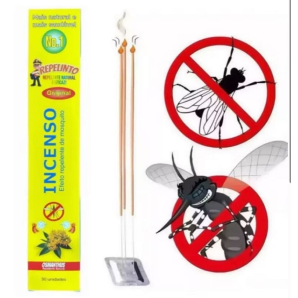 Palitos Incenso Repelente mata mosquito /moscas  Fragrância Osmanthus dd