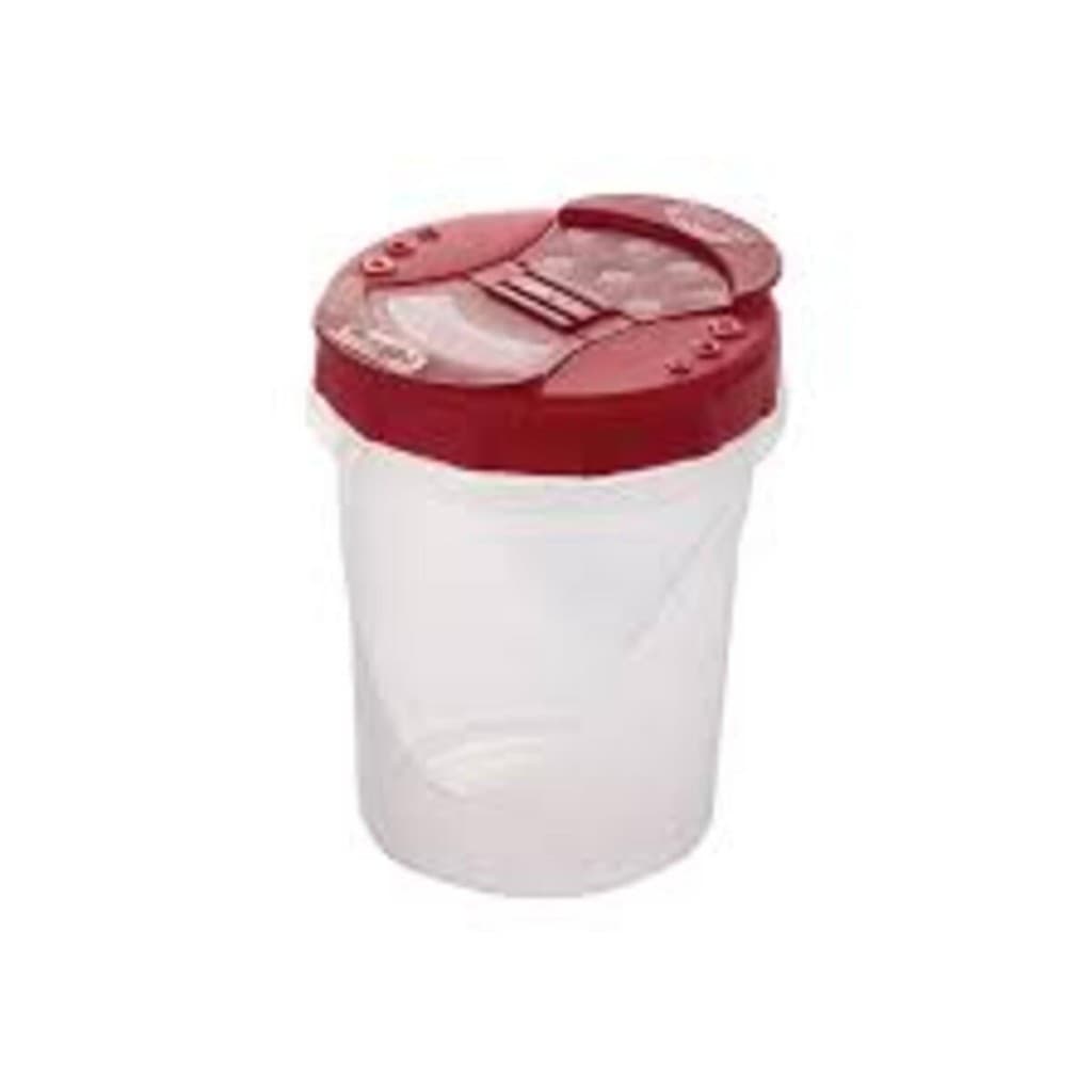 PORTA QUEIJO RALADO VERMELHO 410ML