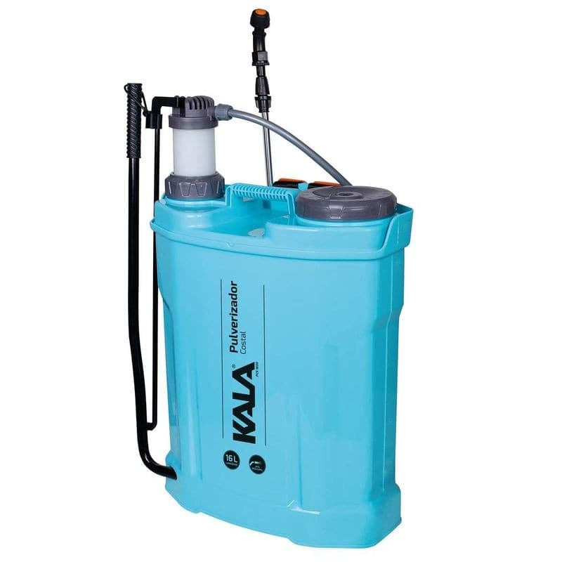 PULVERIZADOR MANUAL 16LITROS PLASTICO REFORÇADO KALA