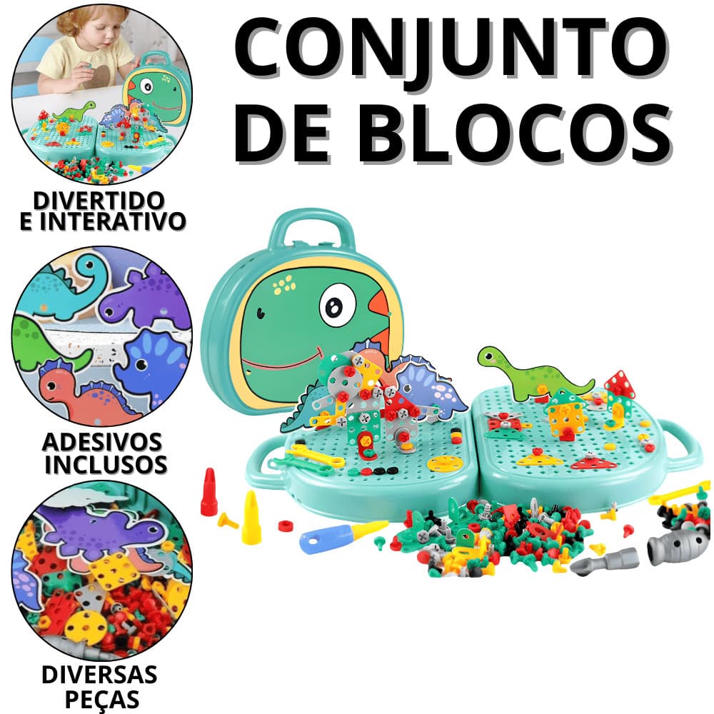 Maleta De Ferramentas Infantil Ferramenta De Brinquedo Brinquedos Para Montar E Desmontar Educativo