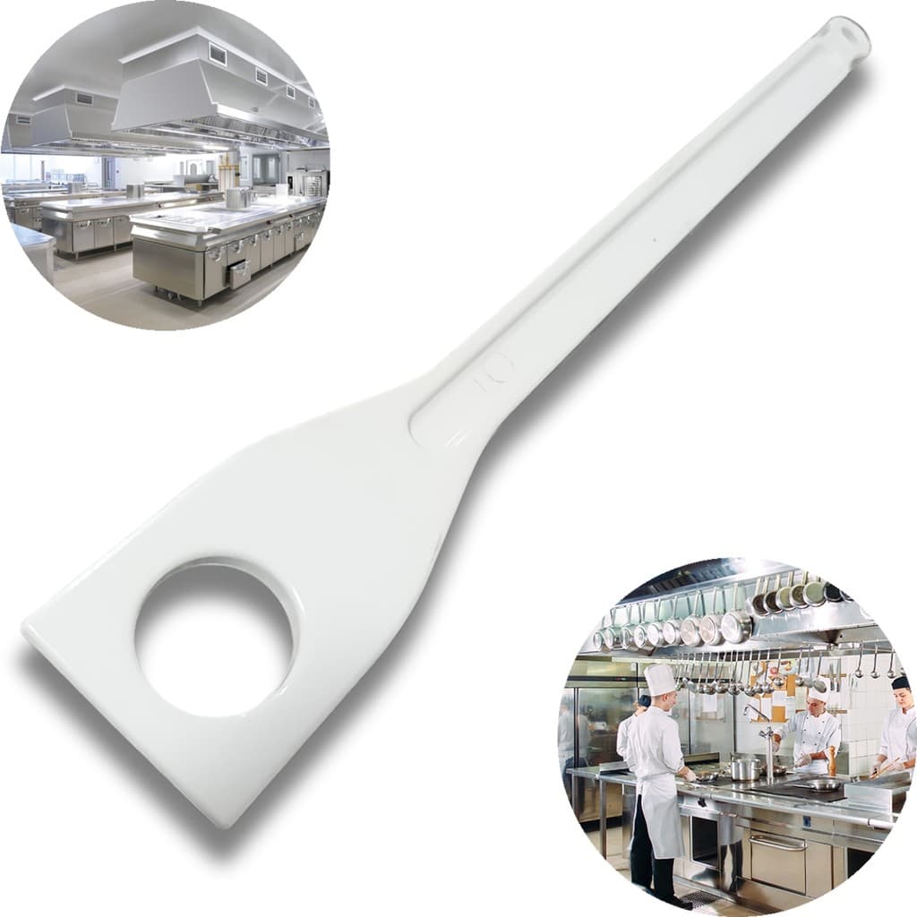 Colher Pá Remo Industrial Caldeirão Cervejeira Creme 45 cm