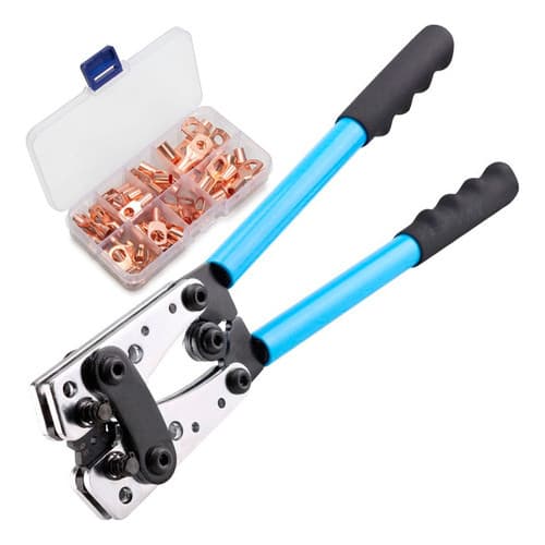 Alicate Crimpador prensa terminal Compressão De 60 peças de 6 ate 50mm  HX-50B peso 1460g