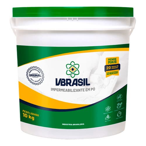 Impermeabilizante Balde 10kg Rende Muito 4x Mais