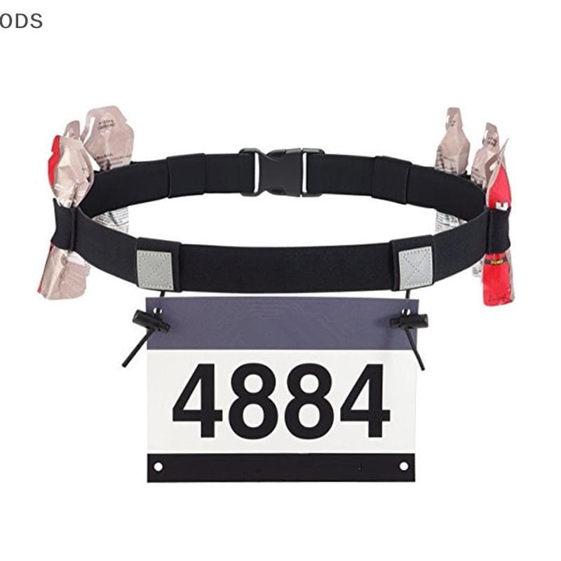 ODS Cinto De Número De Corrida Para Ao Ar Livre , Suporte Babador Triatlo , Maratona , Ciclismo , Fitness , Acessórios E