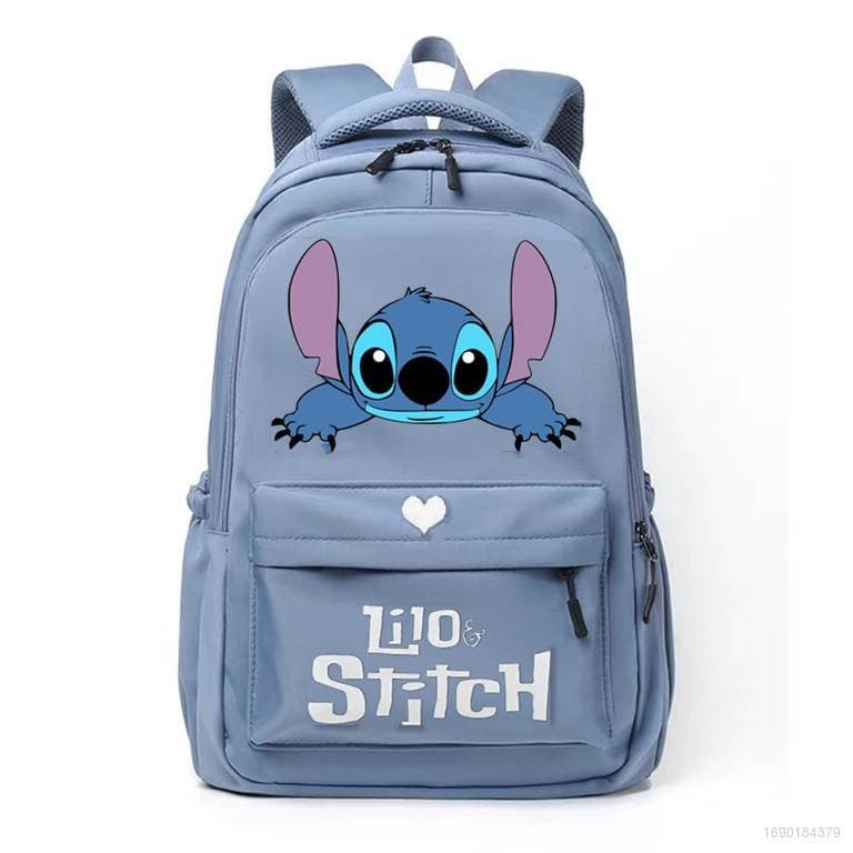 Stitch Mochila Para Mulheres Estudantes Moda Grande Capacidade Personalidade Sacos Femininos Multiuso Respirável