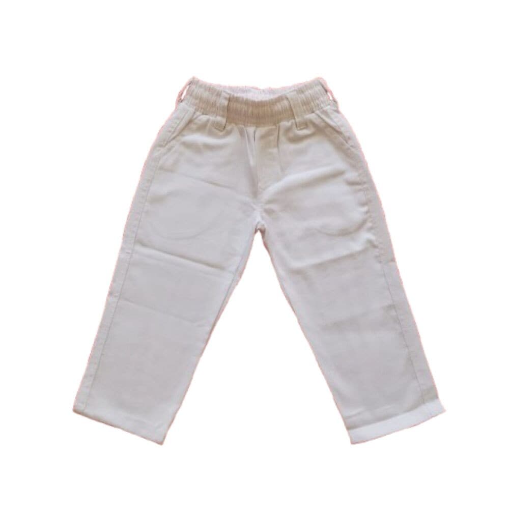 Calça Branca Masculina Infantil