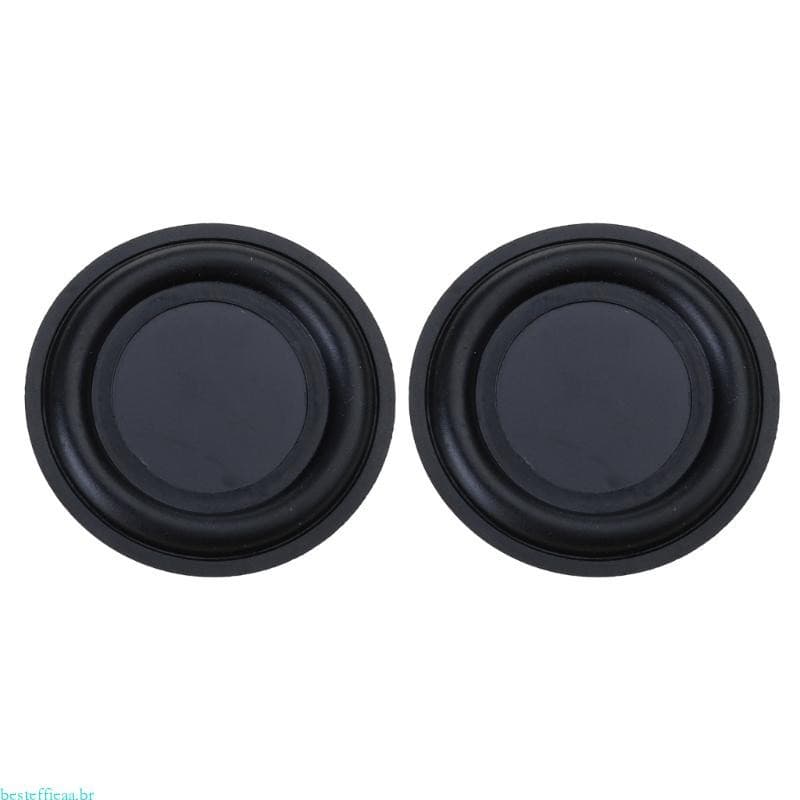 besteffie 62mm Radiador Passivo Subwoofer Alto-Falante Membrana Baixo Woofers Borracha Melhorando Os Aces