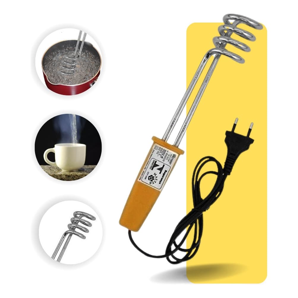 Fix Aquecedor De Água 110v Ebulidor Elétrico Portátil 1000w