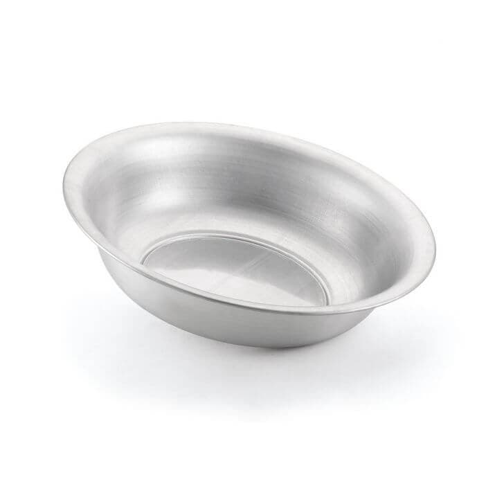 Bacia pequena em aluminio n°15 Pequena - Tigela Multiuso Cuba Barbear
