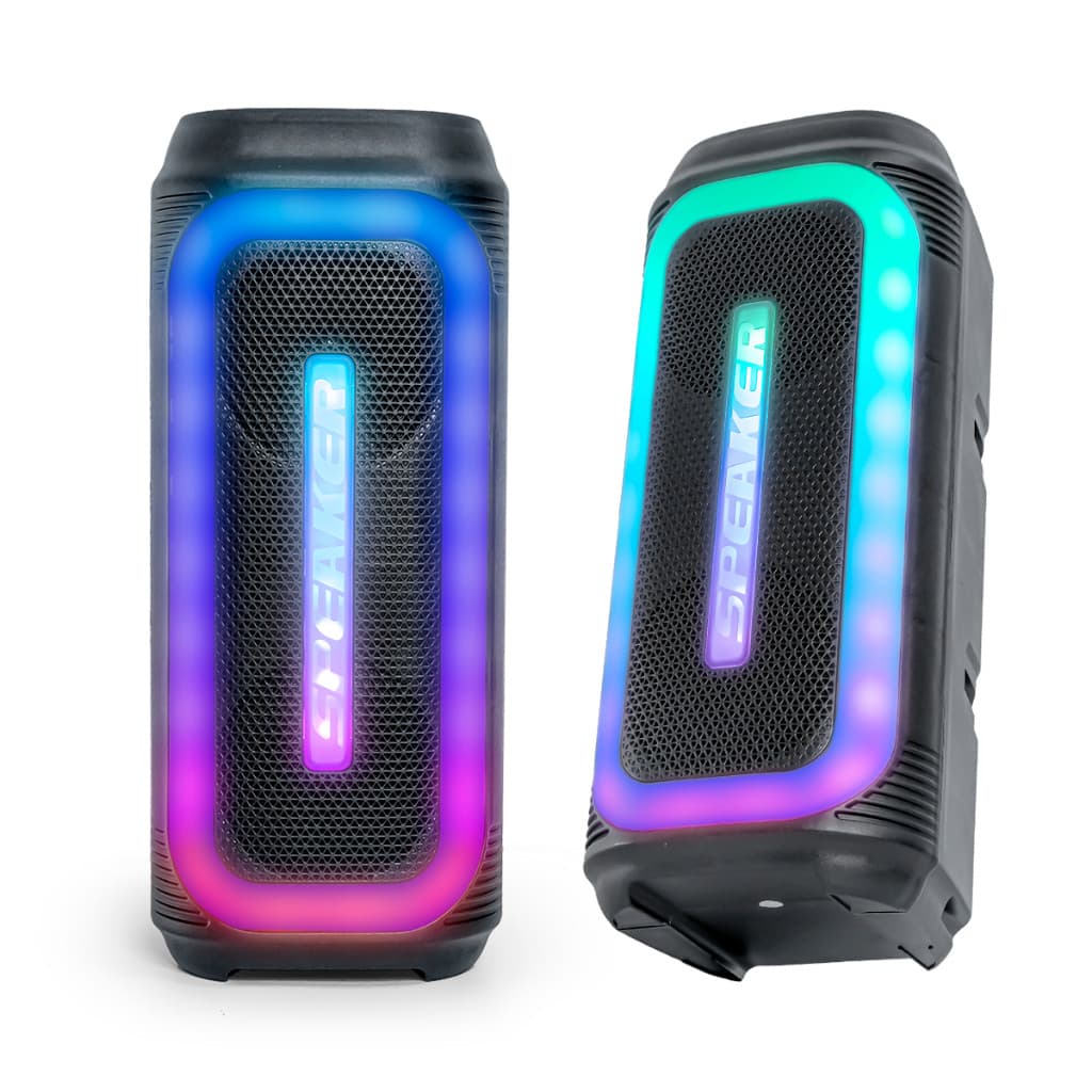 Caixa De Som Bluetooth Portátil RGB TWS USB Estéreo Potente