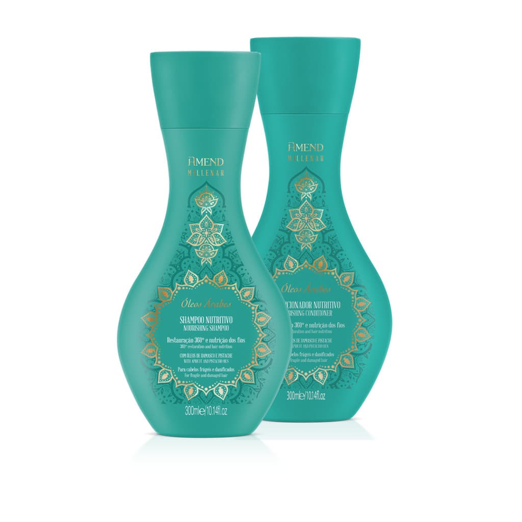 Amend Óleos Árabes Shampoo e Condicionador