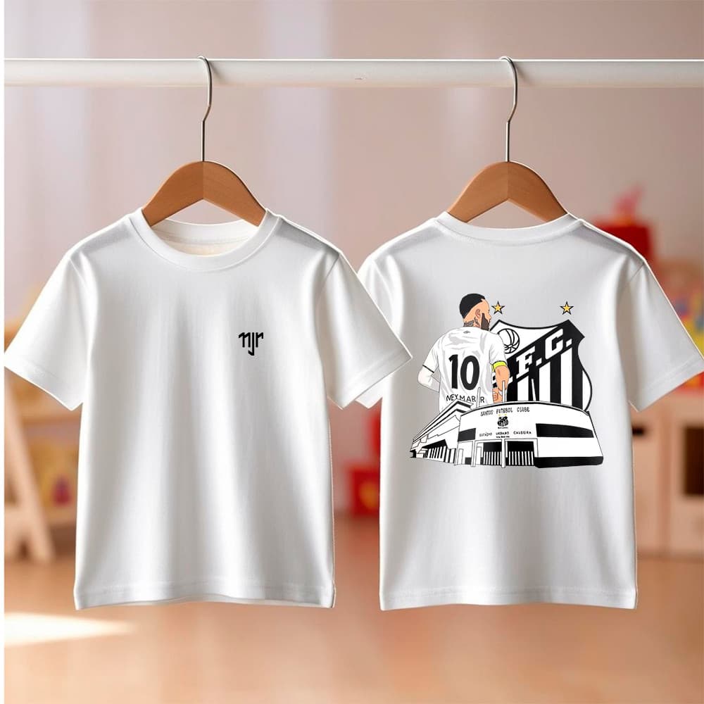 Camiseta Infantil Neymar Junior NJR Futebol Menino