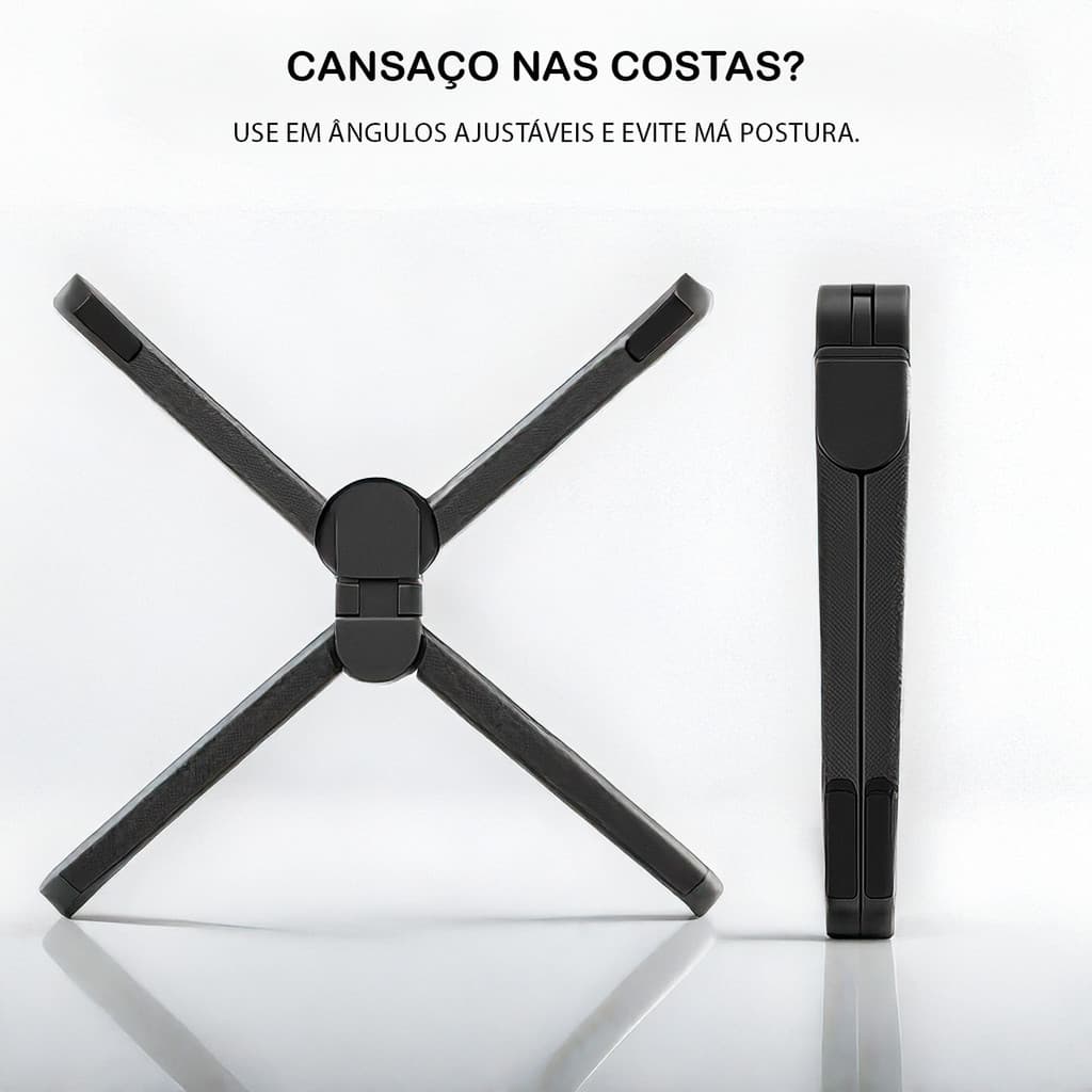 Suporte Base de Mesa Notebook Celular Livros Tablet Regulavel Ajustável Dobrável Portatil Ergonomico