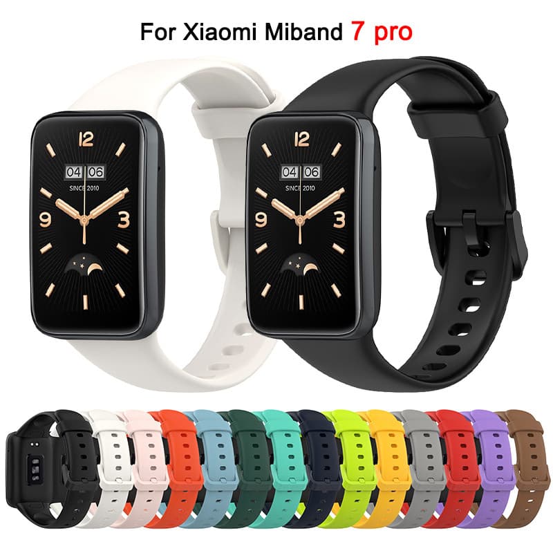 Miband 7pro Pulseira De Substituição De Silicone Para Xiaomi Mi Band 7 pro