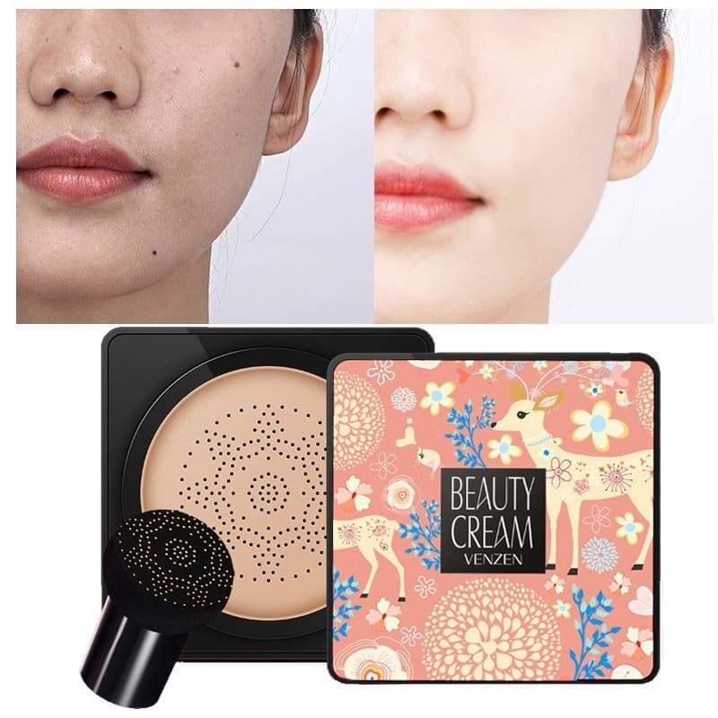 Ypdem Estoquenet Red Mushroom Head Air Cushion BB Cream Corretivo Embelezador Base Líquida Creme Isolante (Recursos : Hi