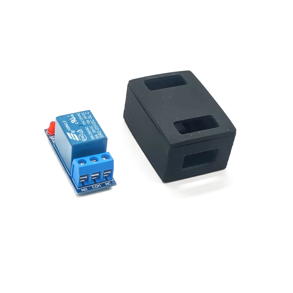 Modulo Rele 1 Canal 5v Entrada Para Arduino + Case 3D NFe