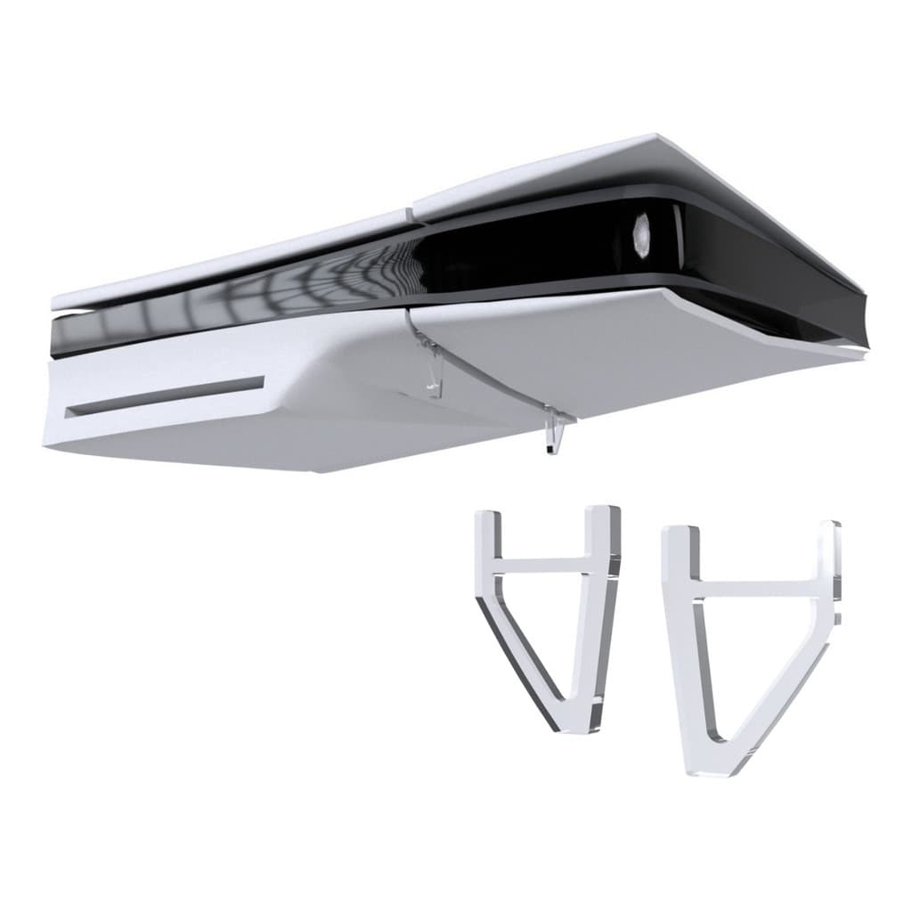 Base Horizontal Acrílica para Video game Playstation PS5 Slim Compatível e Resistente