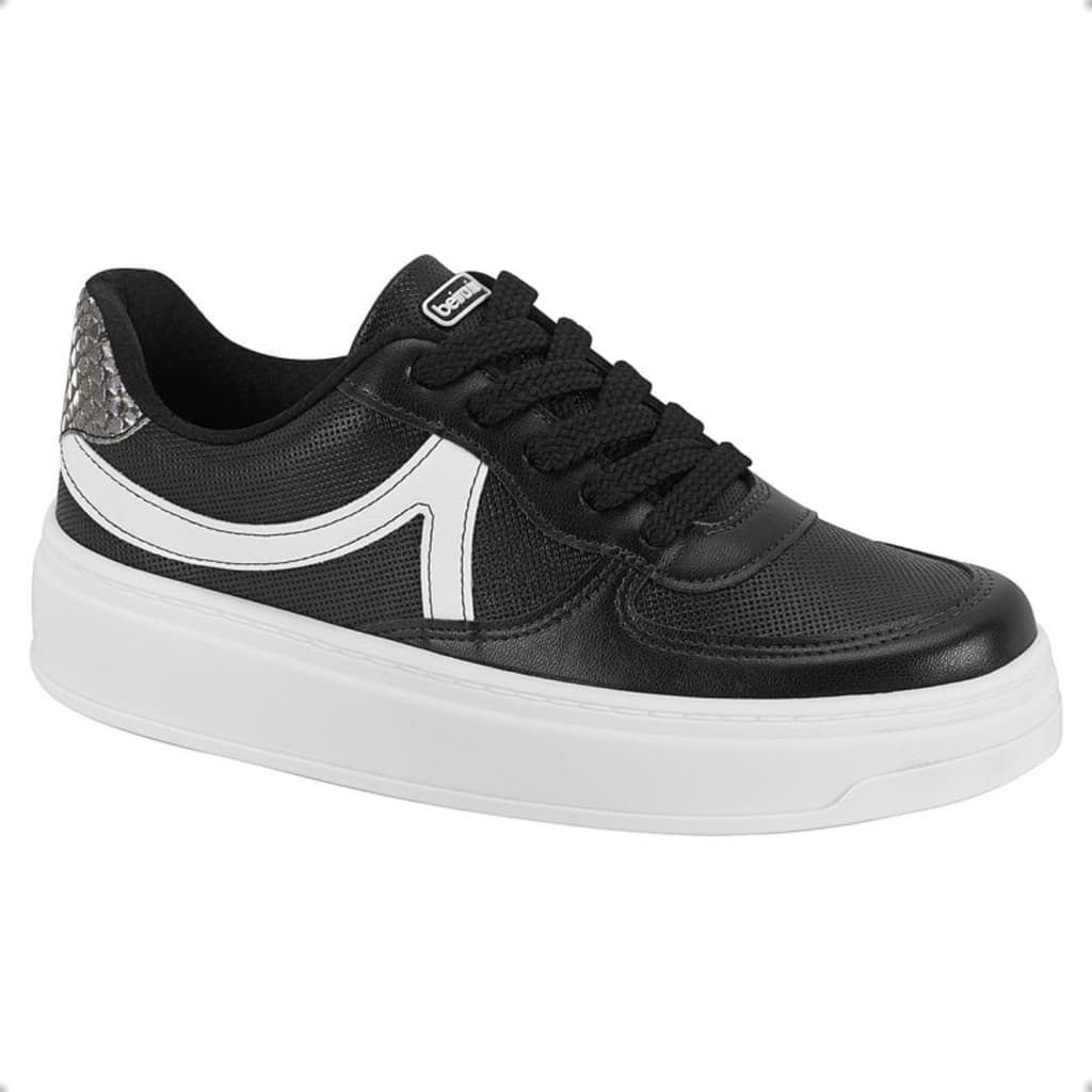 Tênis Feminino Beira Rio Casual Plataforma Sola Alta Leve 4305.113 Original