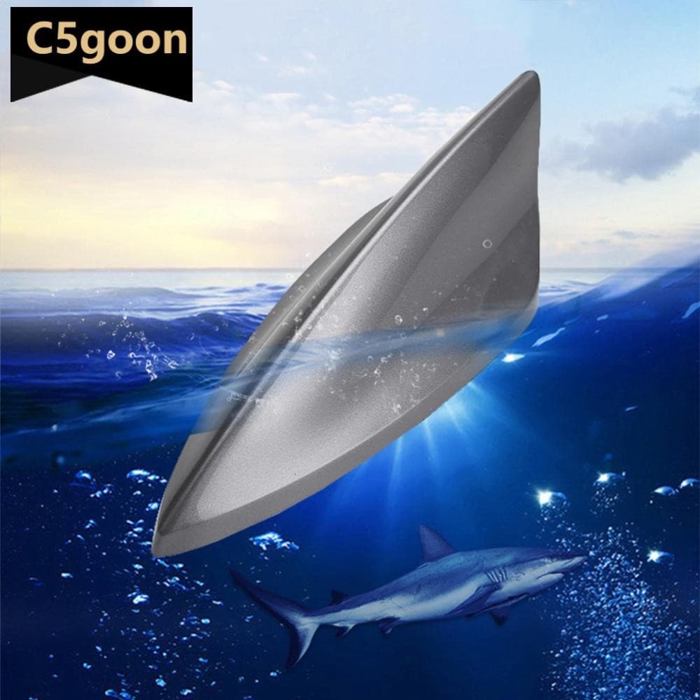 C5GOON Universal Carro Barbatana De Tubarão Antena Sinal Auto Telhado FM/AM Rádio Substituição Aérea B4D7