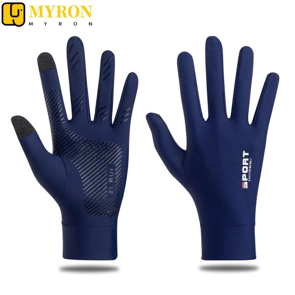 Luvas De Proteção Solar MYRON1 , Finas Com UV Anti-Elásticas Respiráveis