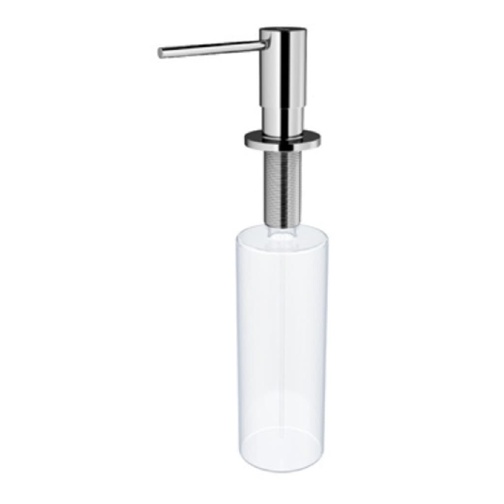 Dispenser De Detergente Embutir Sabão 500ml Aço Cor Inox Docol Massima