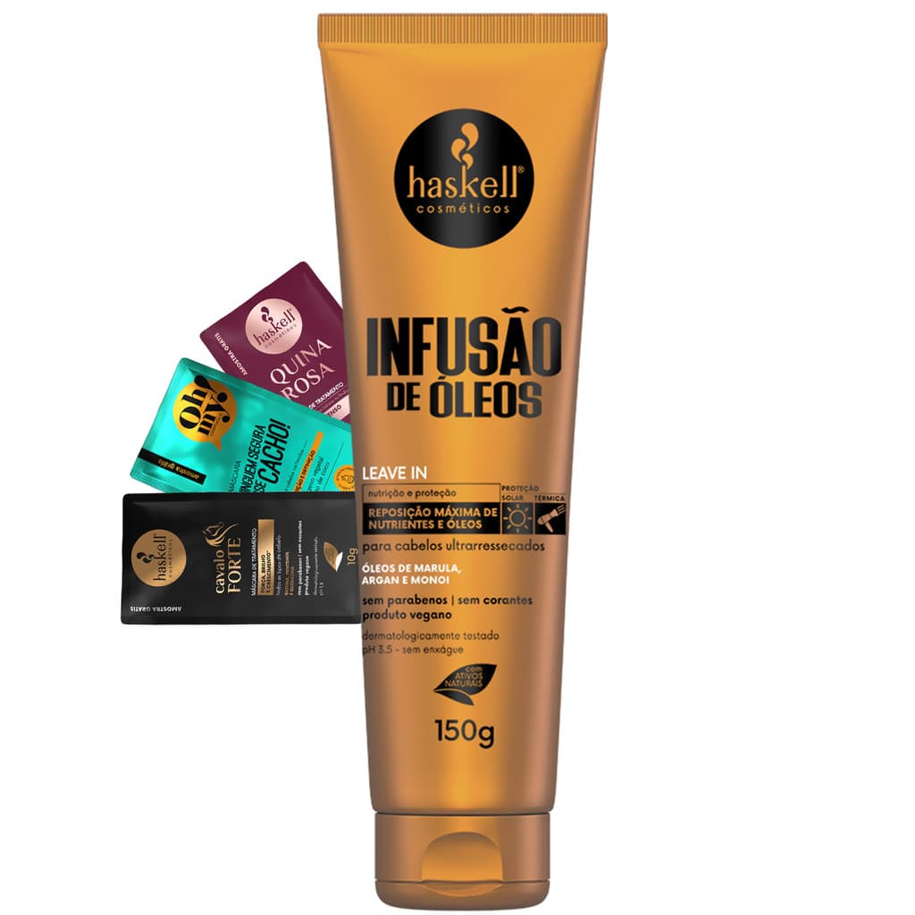Haskell Infusão de Óleos Leave-in 150gr
