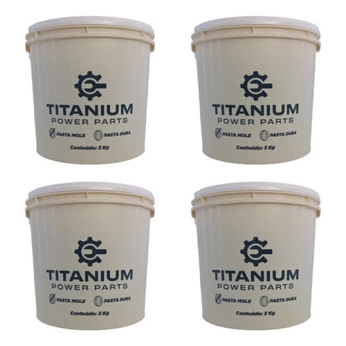 4 Un Sabao Lubrificante Pasta Montagem Pneus Borracharia 3kg