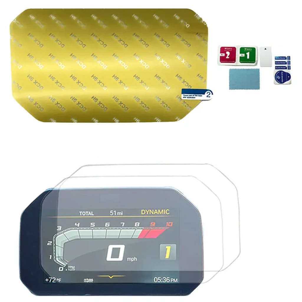 Película BMW Painel Proteção Anti Risco TFT R1300 R1250 GS R1200 BMW S1000rr R1200 R1250 F850 F750 Gs