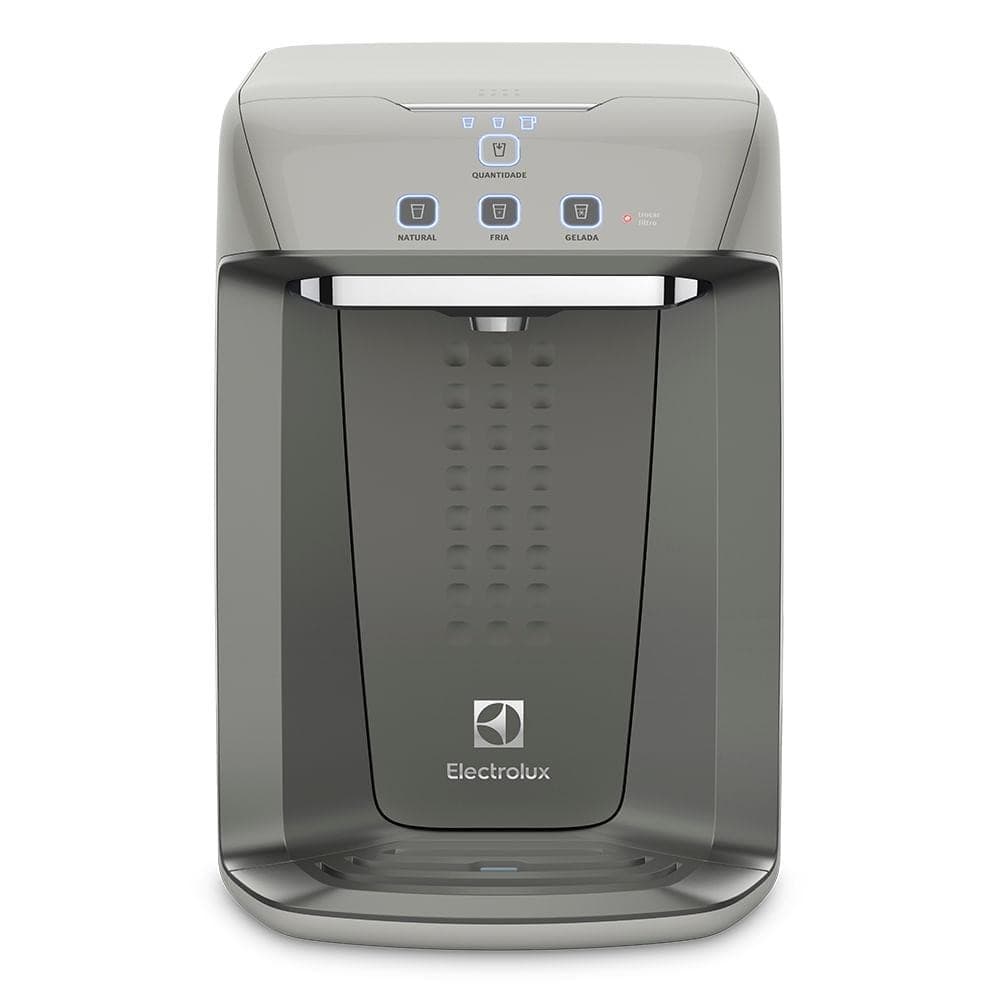 Purificador Electrolux Eletrônico c/ Painel Digital Blue Touch Bivolt Cinza (PA26G)