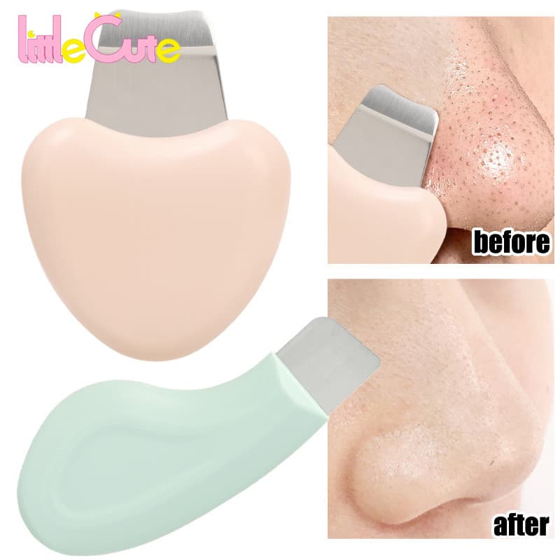 Espátula De Cravo Portátil-Pá De Limpeza De Poros De Acne-Mini Esfoliante Facial-Removedor De Beleza Nasal-Purificador M