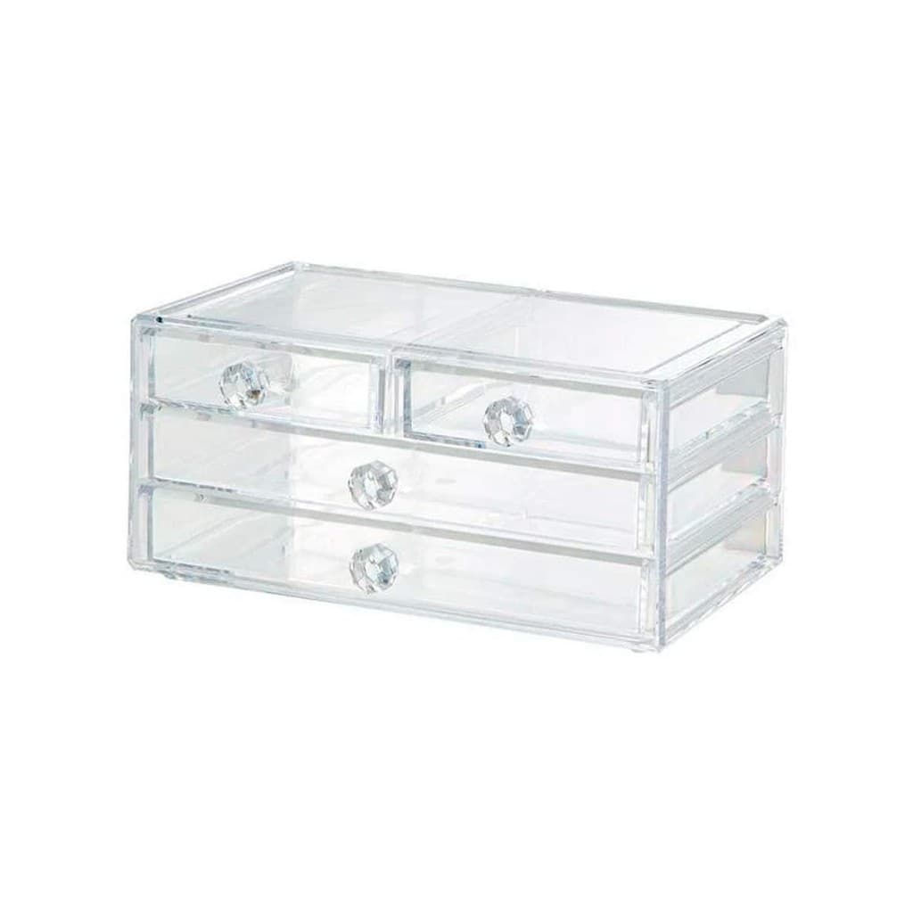 Caixa Organizadora com 4 Gavetas Elegance 23,9cm x 15,5cm x 10,9cm