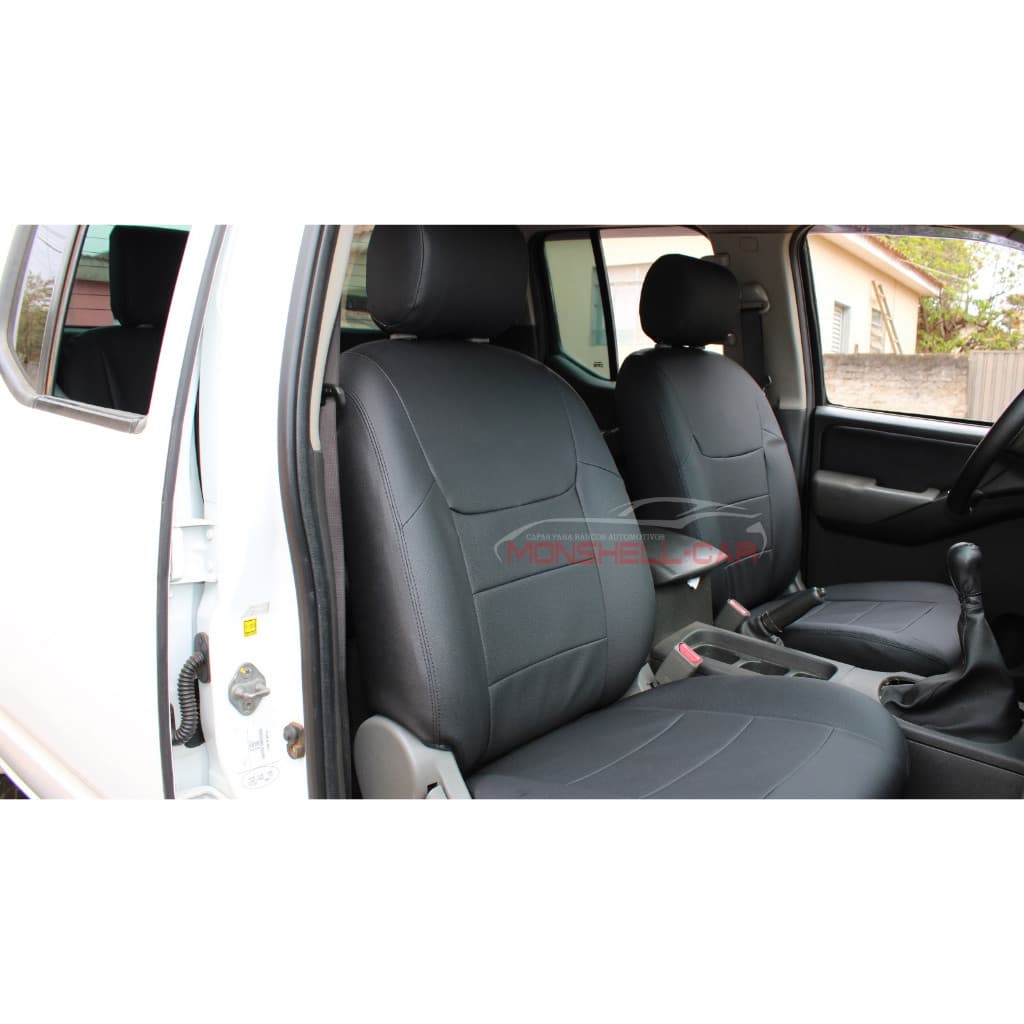 Capa De Bancos Automotivos Carro em Couro Nissan Frontier Cabine Dupla 2008 a 2016