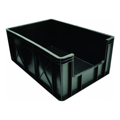 Caixa Plástica Box Gaveteiro Frontal Organizadora 50 Litros