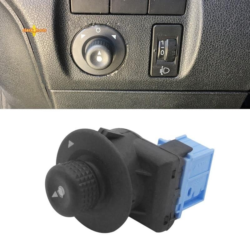 Botão Interruptor De Controle Do Espelho Retrovisor Elétrico Carro Para C3 11Pin 6545 . 6545KS