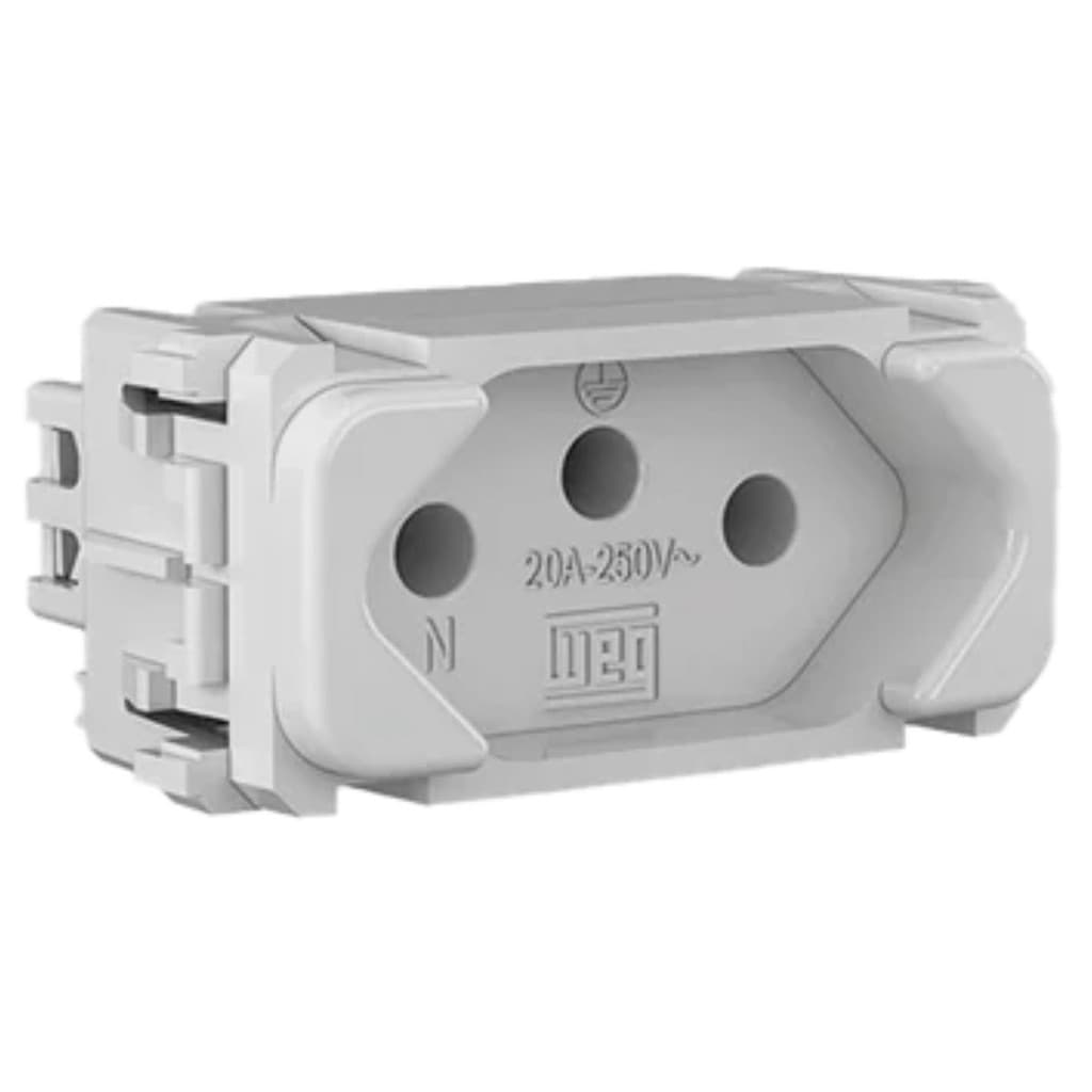 Modulo/Tomada 20a 250V Simples weg