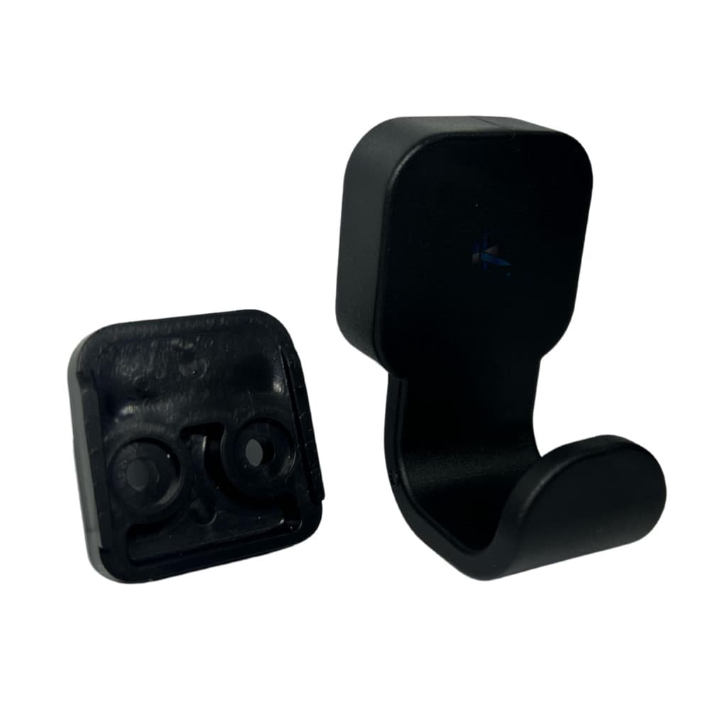 Suporte Gancho Toalha Parede Parafusado Elegante Luxo ABS