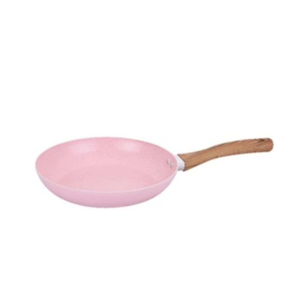 Frigideira 24cm Sahara 20mm Revestimemto Ceramica Antiaderente Cor Rosa