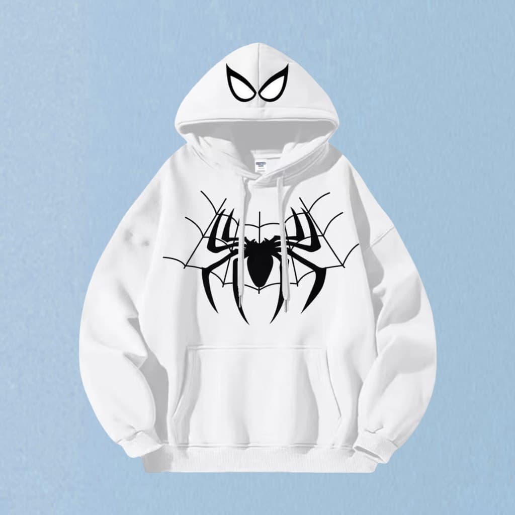Blusa de moletom aranha olhos toca muito quentinho envio rapido maximo conforto